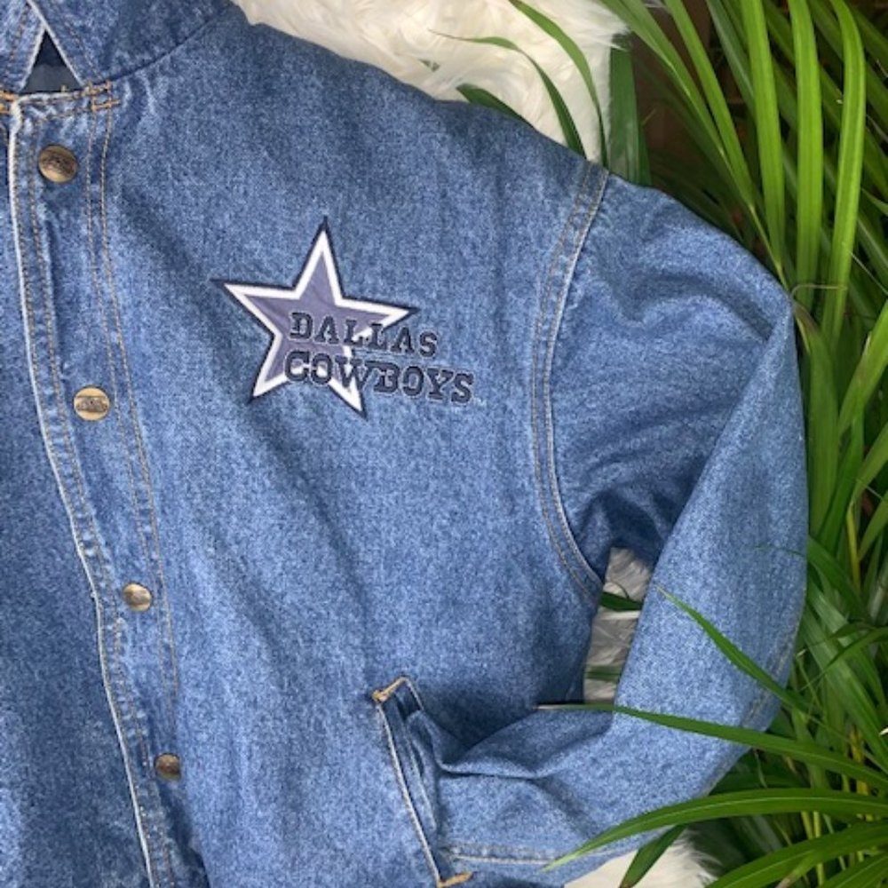 Vintage • Dallas Cowboys+Taz Jean Jacket • 10/12 - Picture 5 of 15